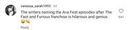 An Instagram user commented about Abbott Elementary Season 4 Episode 20 titled 'Ava Fest: Tokyo Drift' (Image Via Instagram/@abbottelemabc)